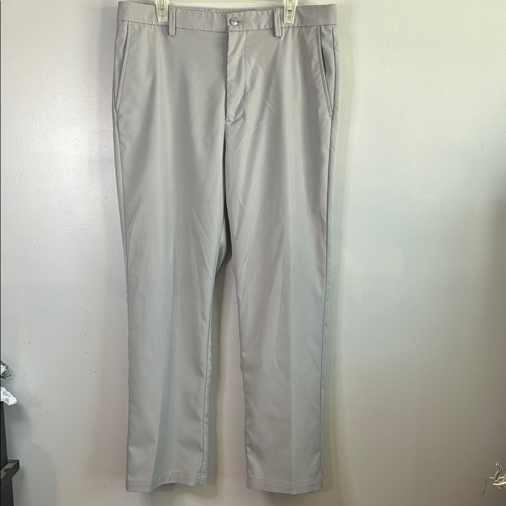 Callaway Gray Golf Pants Men 36x32 Wrinkle Resistant Athleisure